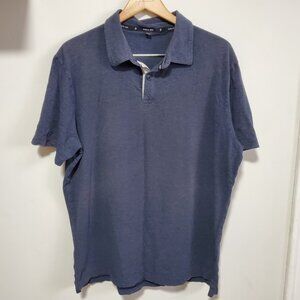 PUBLIC REC Go To Polo SS Shirt Pima Cotton Soft Stretch Heather Navy Men’s XXL
